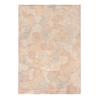 TEPPICH Indian Sand Coral 240/340 cm - Rot, Textil (240/340cm) - Louis De Poortere