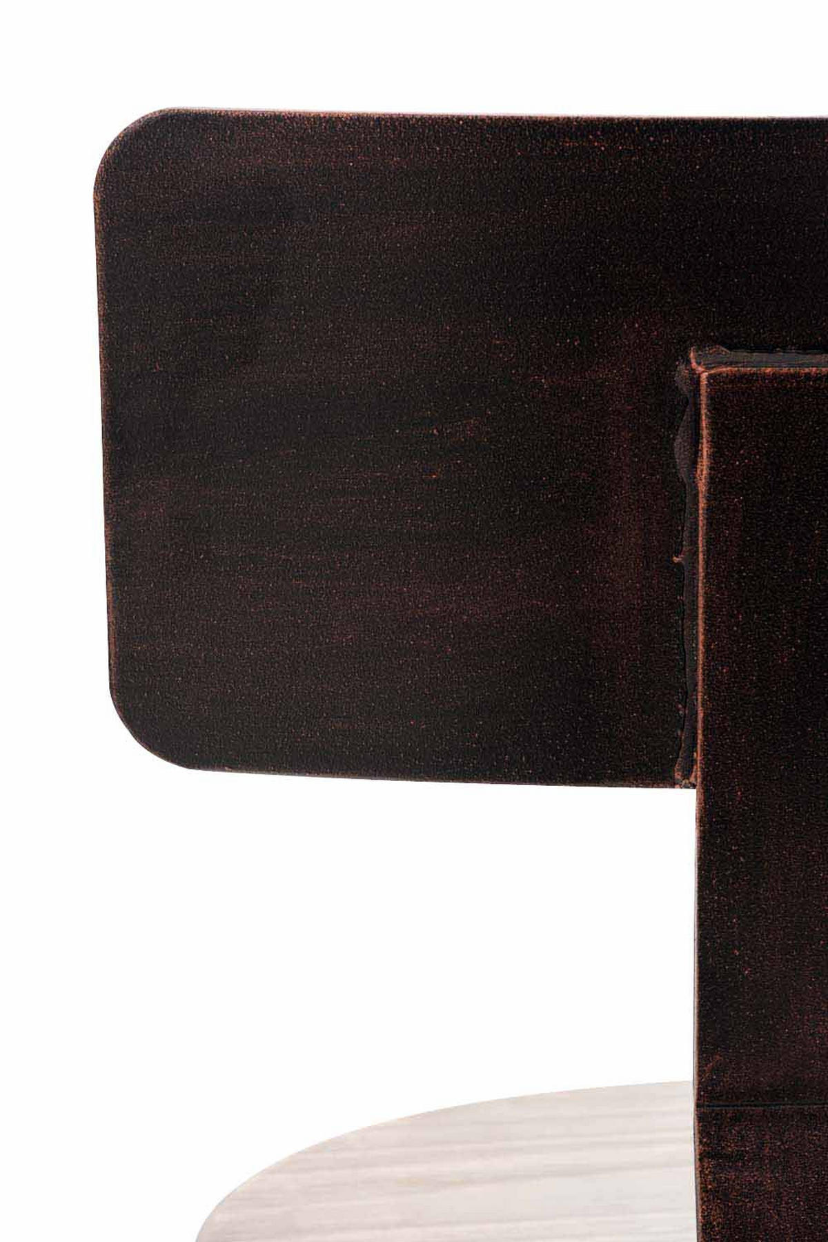 BARHOCKER 2er Set Henar Metall Bronze - Bronzefarben, Metall (45/93/45cm) - DELUKE