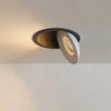 LED-EINBAULEUCHTE Santa Neo Schwarz/Weiß Warmweiß - Schwarz/Weiß, Metall (13.8/13.8/4cm) - s.luce