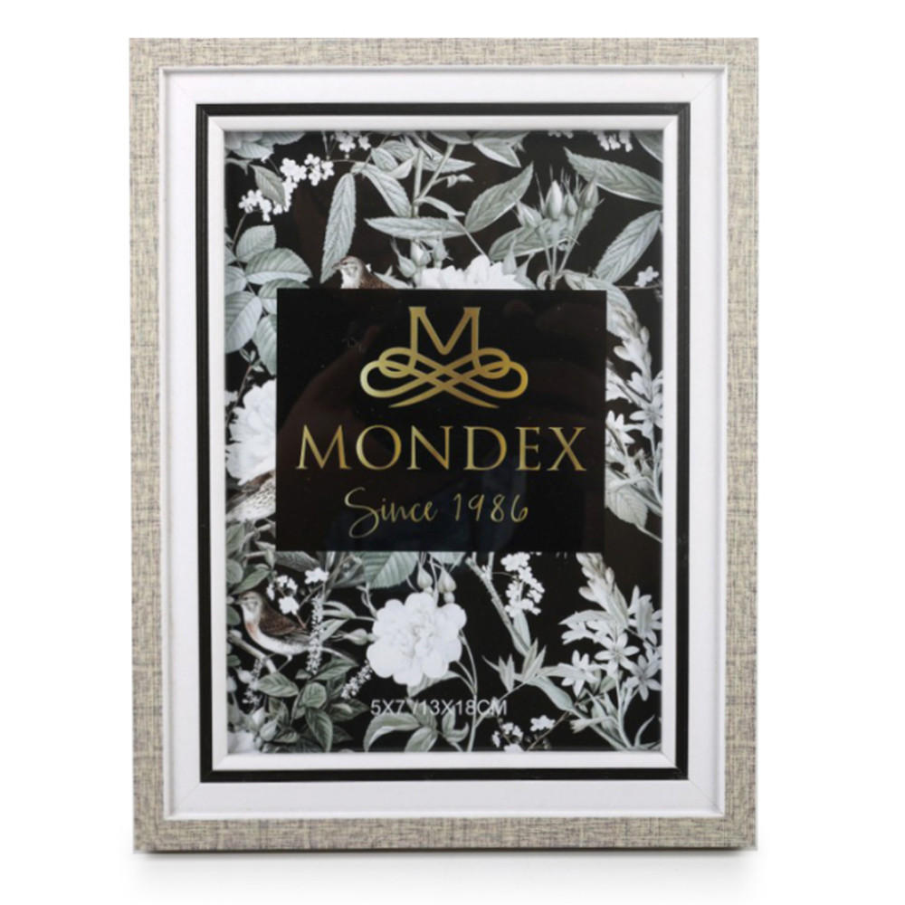 BILDERRAHMEN Adi Schwarz 19.2/1.6/24.2 cm Kunstoff - Schwarz, Kunststoff (1.6/24.2/19.2cm) - Mondex