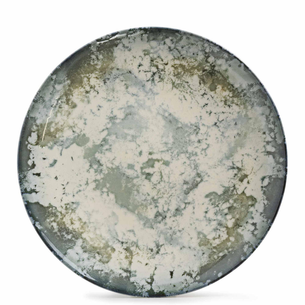 TELLER-SET FINGO 6-tlg Dessertteller Hartporzellan - Creme, Keramik (20/1/20cm) - KONSIMO®