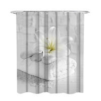 DUSCHVORHANG Good Feeling 180 x 200 cm - Weiß, Textil (180/200cm) - Sanilo