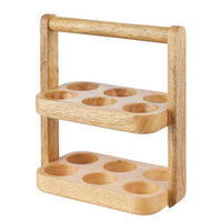 EIER-ETAGERE Mango Days - Braun, Holz (11/23cm) - Butlers