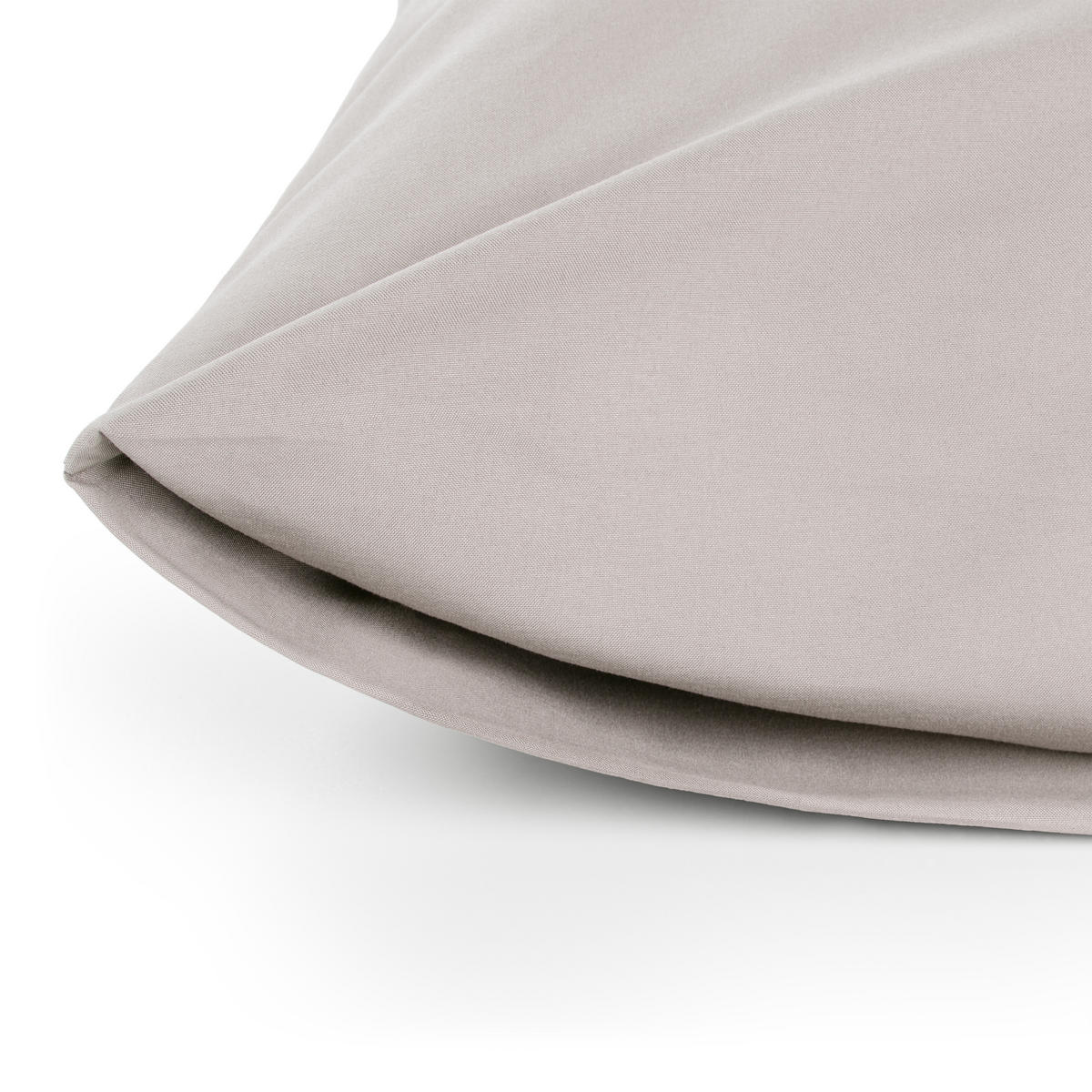 BETTLAKEN 3er Set - Spannbettlaken 180x200x30cm 2X Kissenbezug 50x80cm - Moonlight Grey - Hellgrau, Textil (180/200cm)