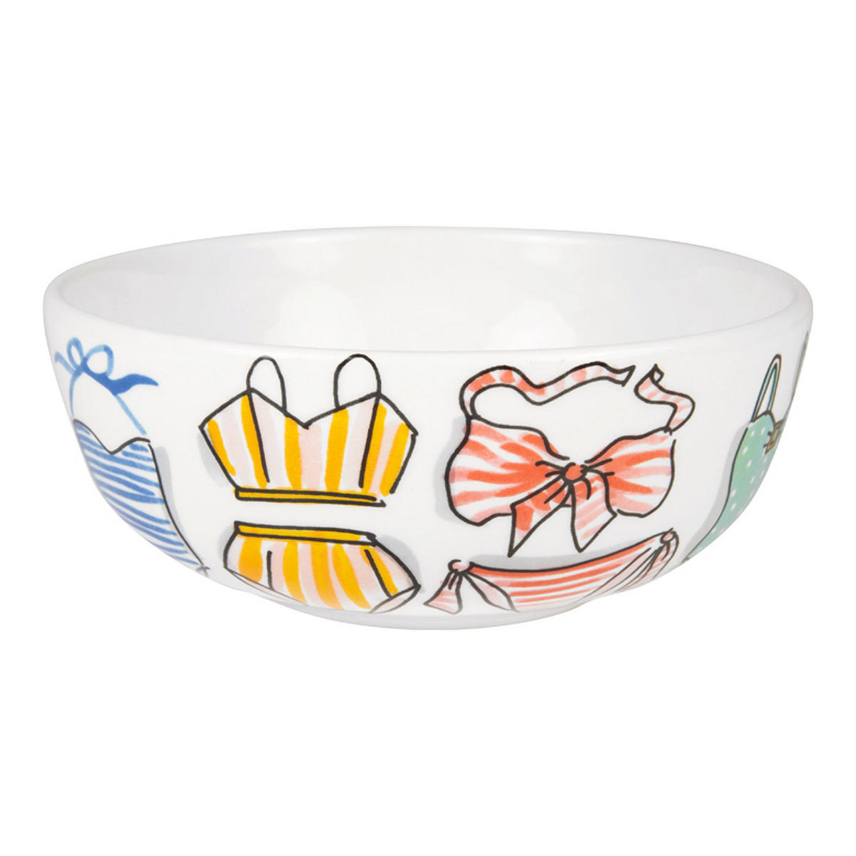 SCHALE Bikini in Bunt - 15cm - Multicolor, Keramik (15.5/6.7/15.5cm) - Blond Amsterdam