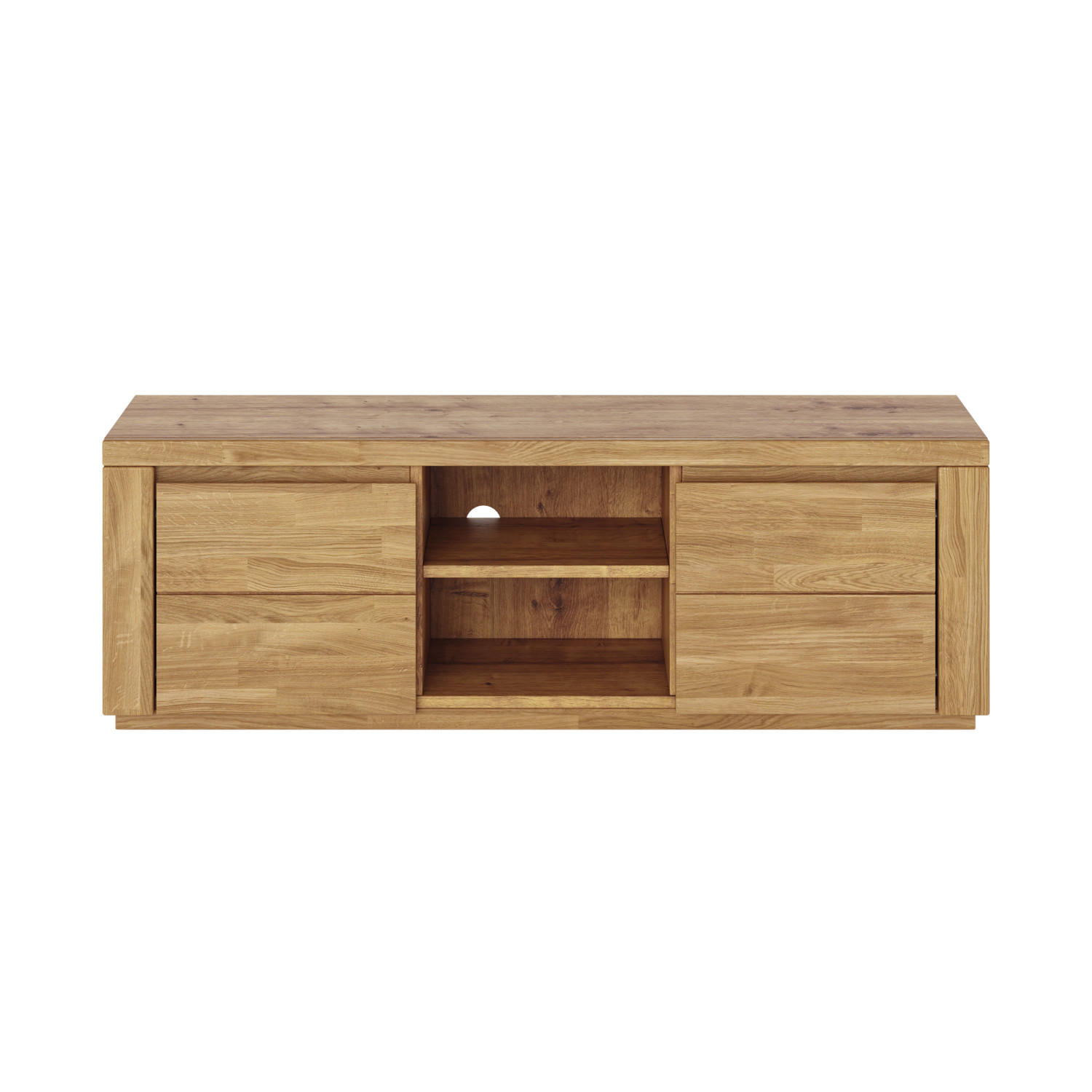 LOWBOARD Skagen - Eichefarben, Holz (37/47/140cm) - kiki design