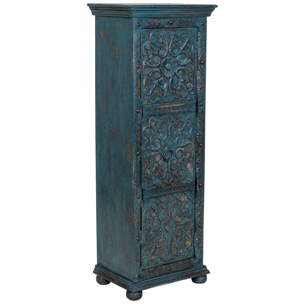 Wanderlust Kleiderschrank Blau 53x149x40 cm