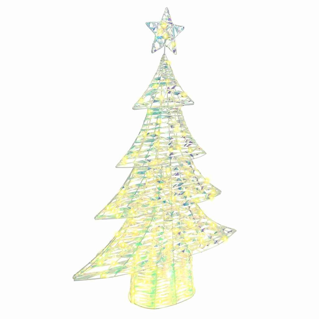 vidaXL Weihnachtsbaum Weiß 120.5 cm