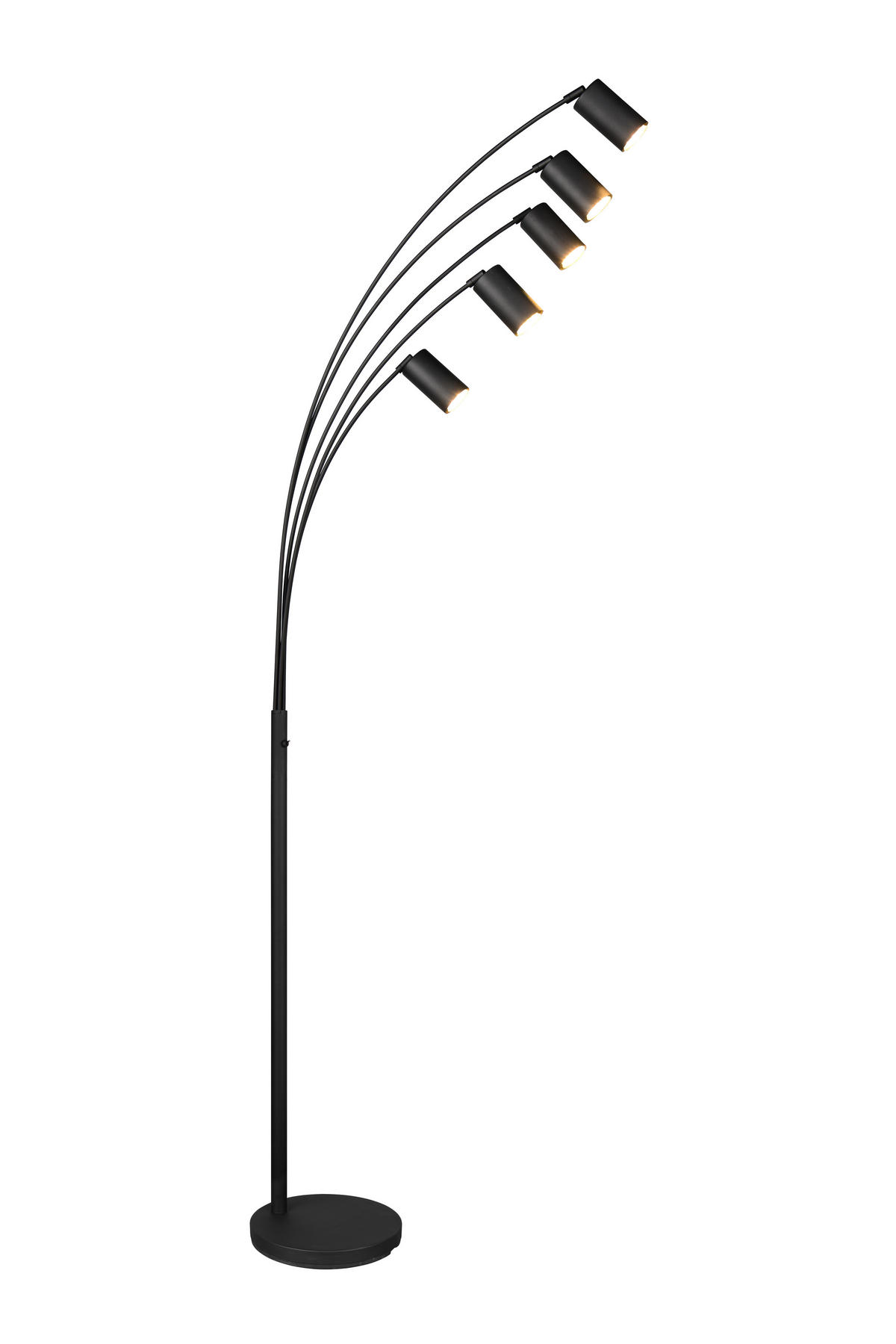 STEHLAMPE MARLEY - Schwarz - 28/28/200 cm - Schwarz, Metall (80/80/200cm) - Trio Leuchten