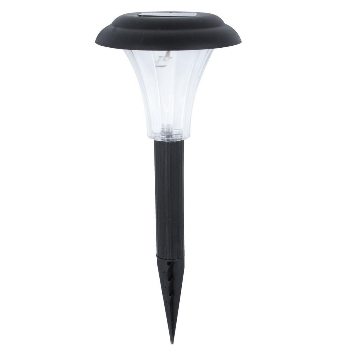 LED AUSSENLEUCHTE Solar Schwarz - Schwarz, Kunststoff (11.5/11.5/29cm)