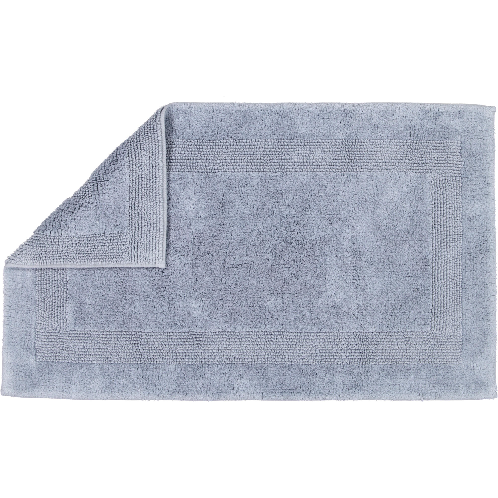 BADTEPPICHE LUXUS BADTEPPICH 1000 NORDIC BLUE - 187 - Blau, Textil (60/100cm) - Cawoe