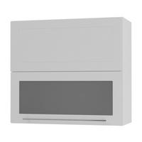 KÜCHENHÄNGESCHRANK Kvantum W8BS/80 Weiß Matt / Weiß Matt 80 / 32,5 / 72cm - Weiß, Holz/Holzwerkstoff (80/72/32.5cm) - Feldmann-Wohnen