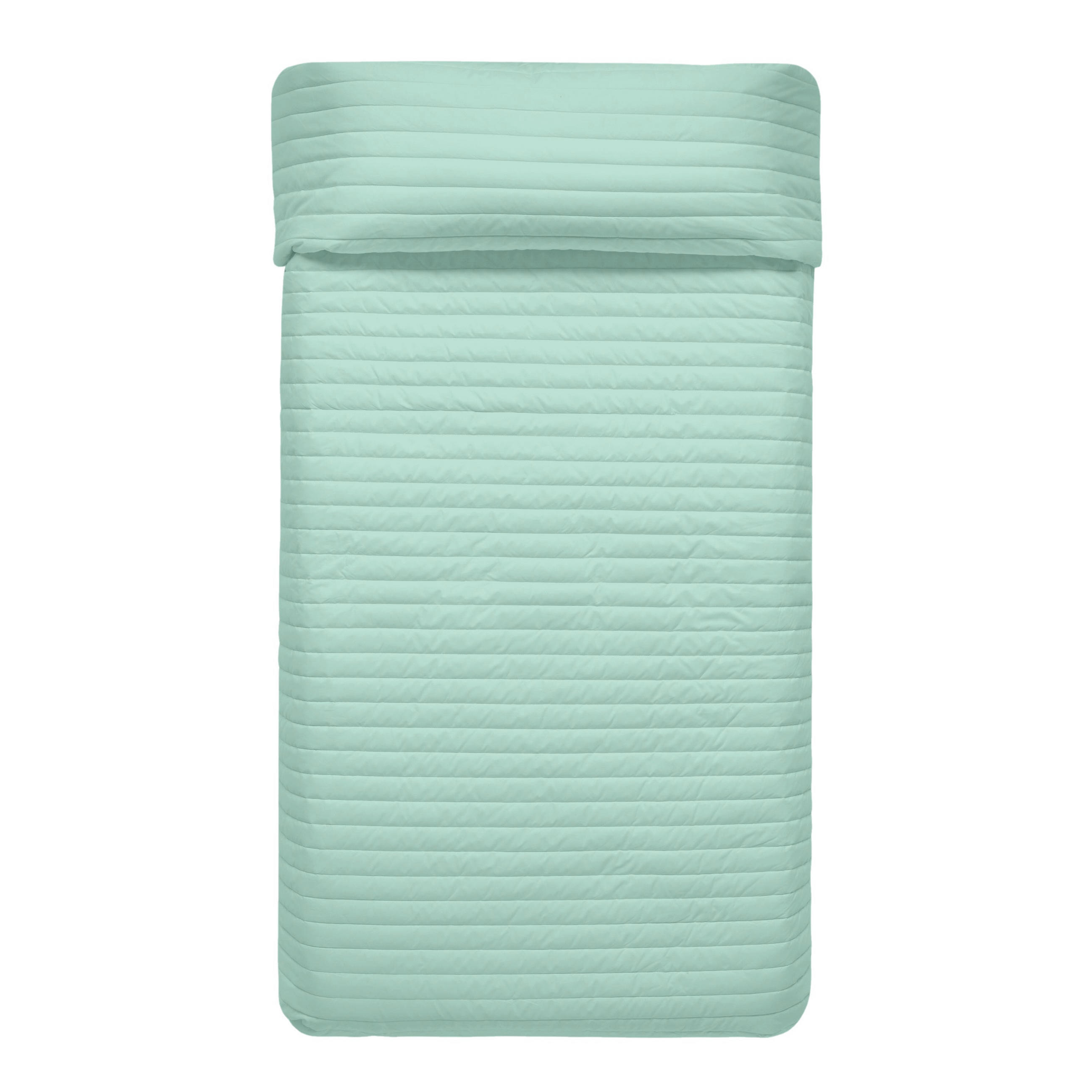TAGESDECKE dash 200x260 cm (bett 105) minze - Mintgrün, Textil (200/260cm) - Happy Friday