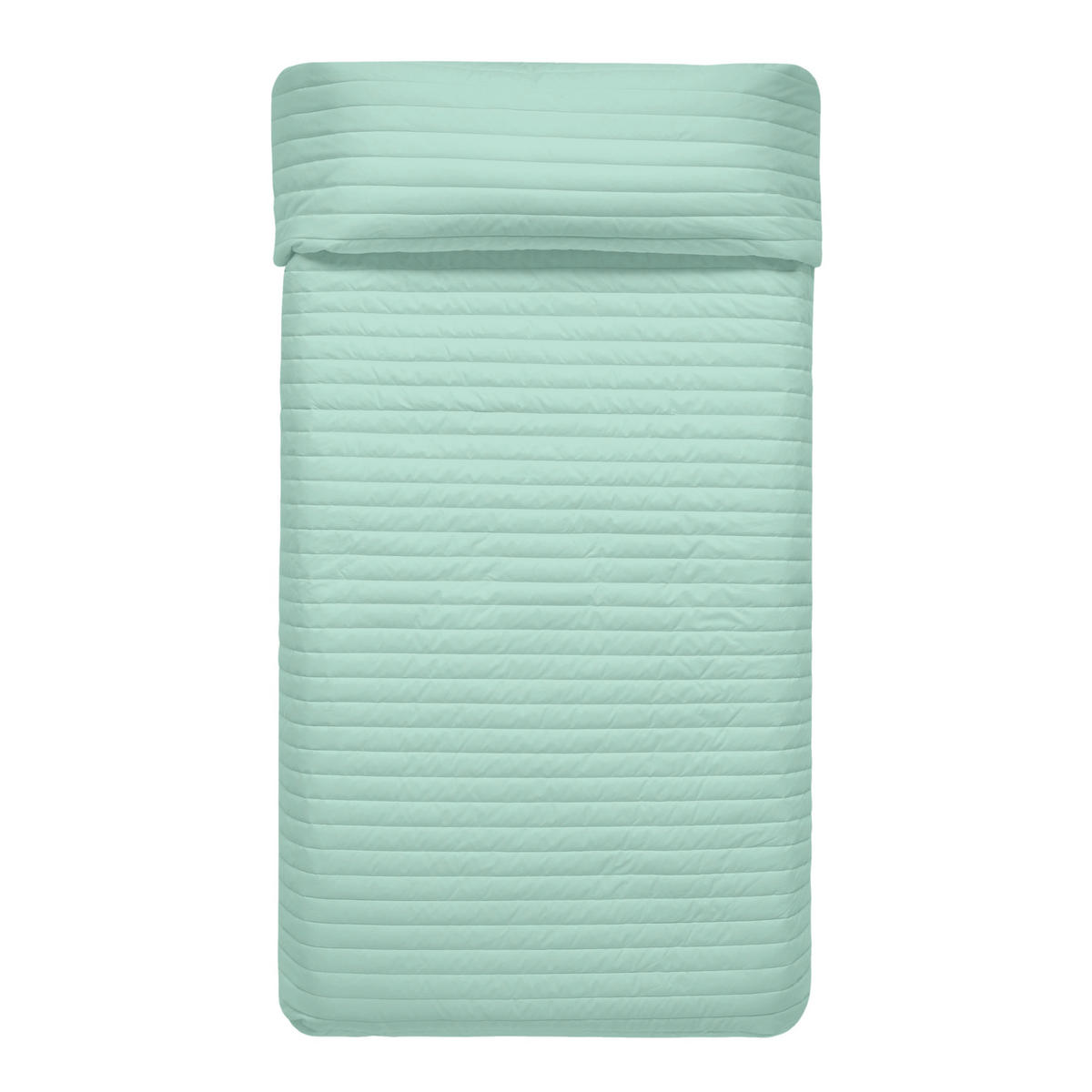 TAGESDECKE dash 200x260 cm (bett 105) minze - Mintgrün, Textil (200/260cm) - Happy Friday