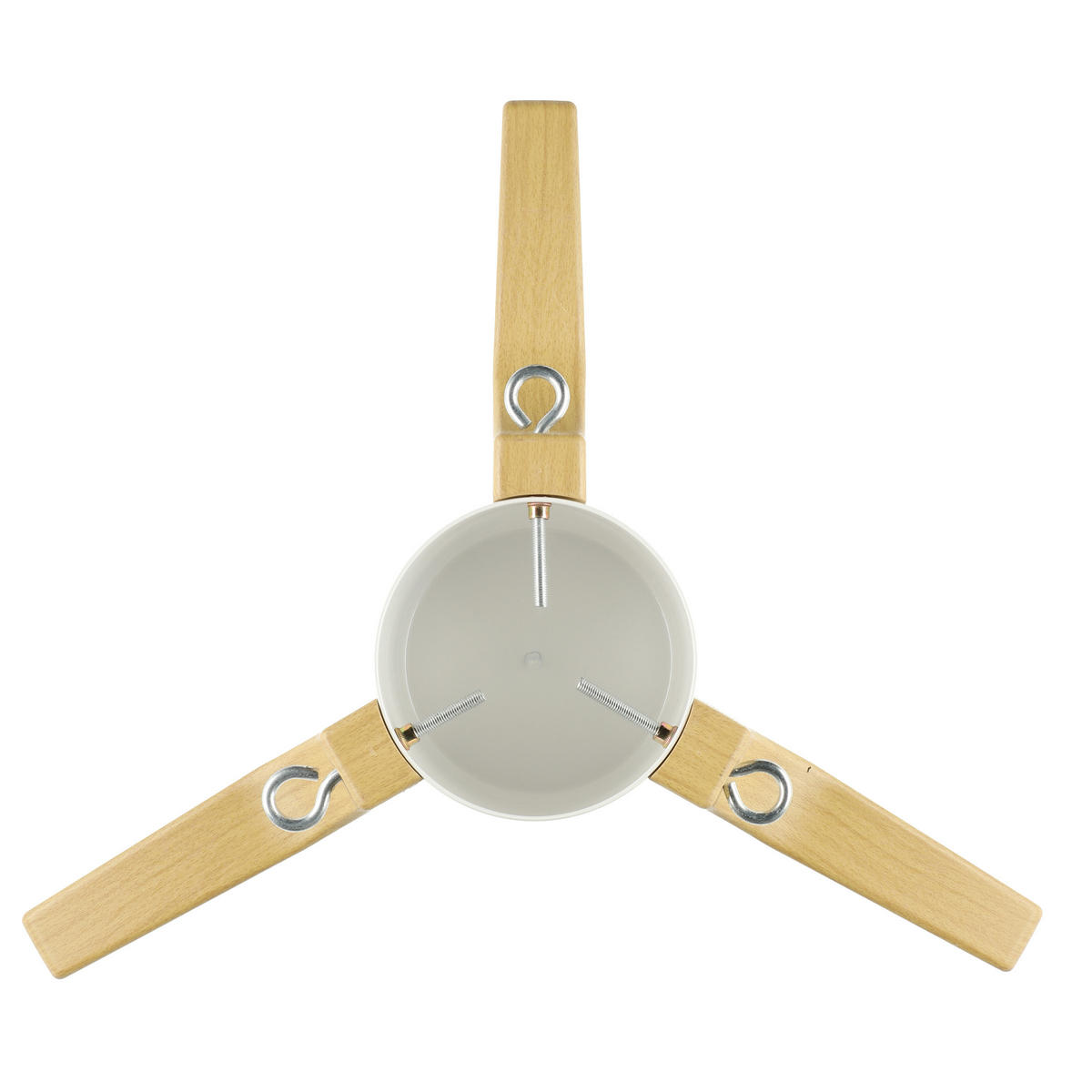 CHRISTBAUMSTÄNDER Holzoptik 62 cm 2,2 l - Weiß, Metall (62/16cm)