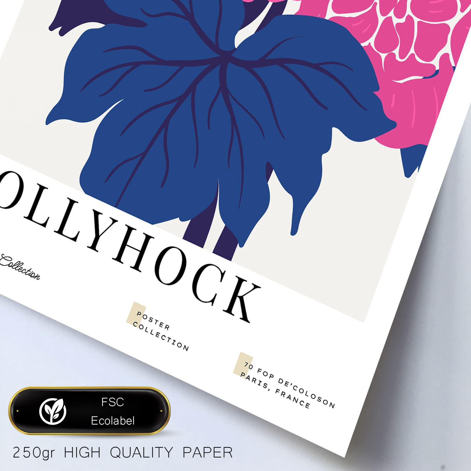 POSTER Set Mit 6 Blumen Gewächshaus Natur Und Botanikdrucke Für Innenarchitektur A3 & A4 Weißer Rahmen - Weiß, Papier (29/3cm) - Nacnic