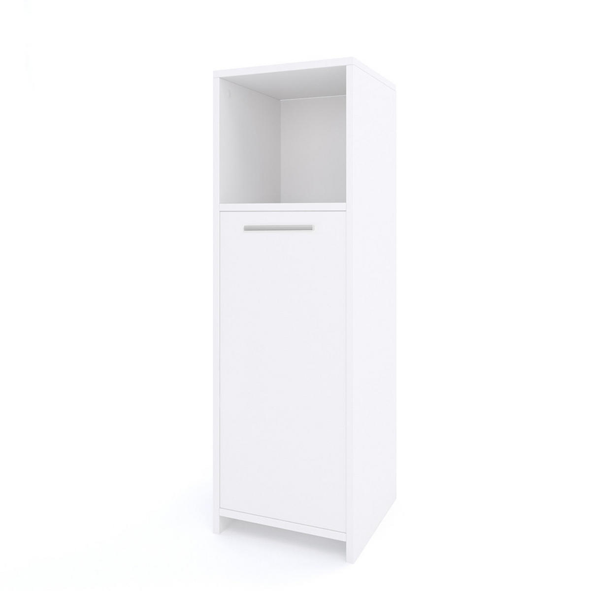 MIDISCHRANK Kiko Weiß 30 x 95 cm - Weiß, Holzwerkstoff (30/95/30cm) - Vicco