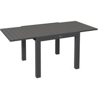 GARTENTISCH 162/80/75 cm grau aus Aluminium ausziehbar - Grau, Metall (162/80/75cm) - OKWISH