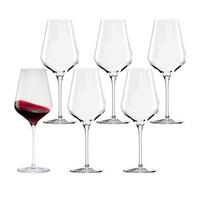 ROTWEINGLÄSER Quatrophil transparent 570 ml 6er Set - Transparent, Glas (0.57L) - Stölzle Lausitz