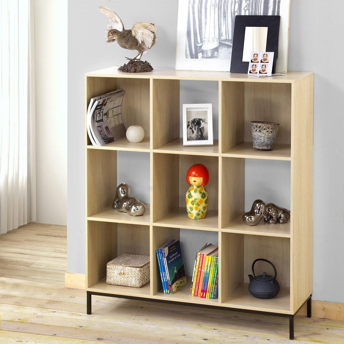 Thumbnail - Calicosy Regal, Apfelbaum, Holzwerkstoff, 29.8x103.3x93.5 cm, Wohnzimmer, ,