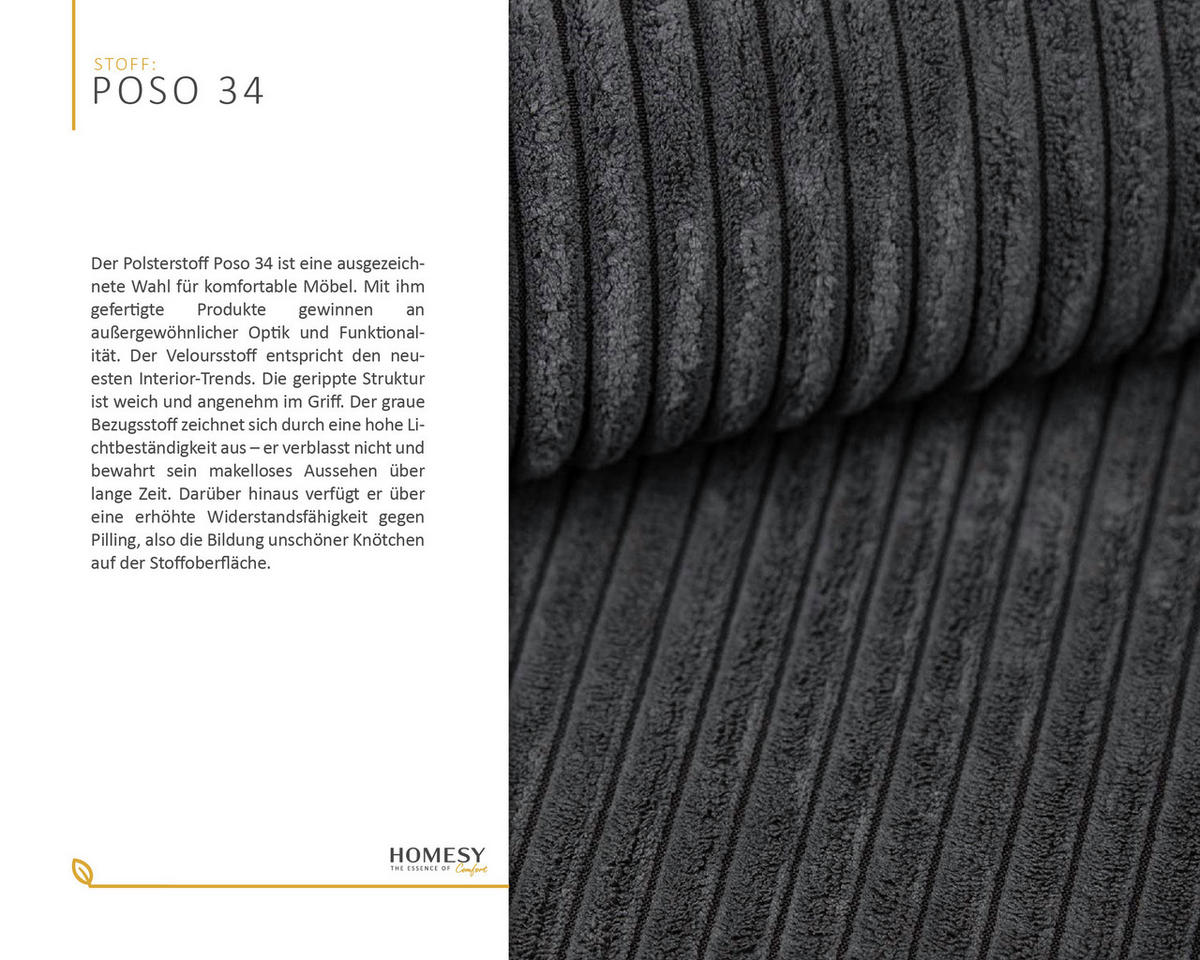 3-SITZER-SCHLAFSOFA ELMA mit Bettfunktion, dunkelgrau - Dunkelgrau, Holz (92.5/79/230cm) - Homesy