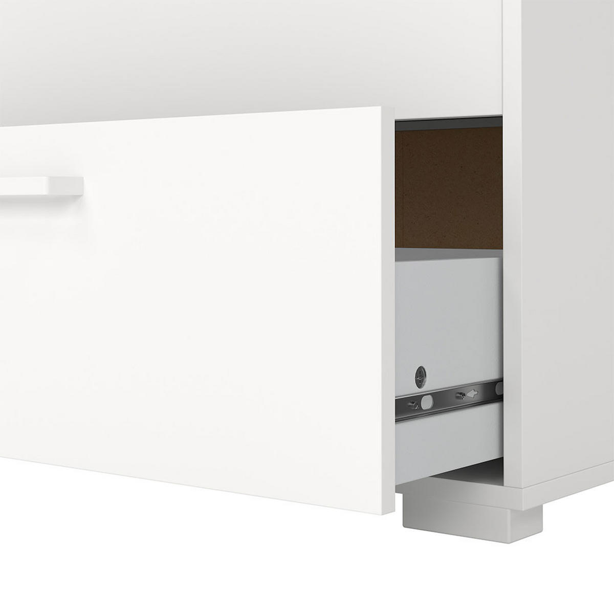 KOMMODE, Sofia, Weiß, Holzwerkstoff, 139 x 40 x 83 cm - Weiß, Holzwerkstoff (139/83/40cm) - ebuy24