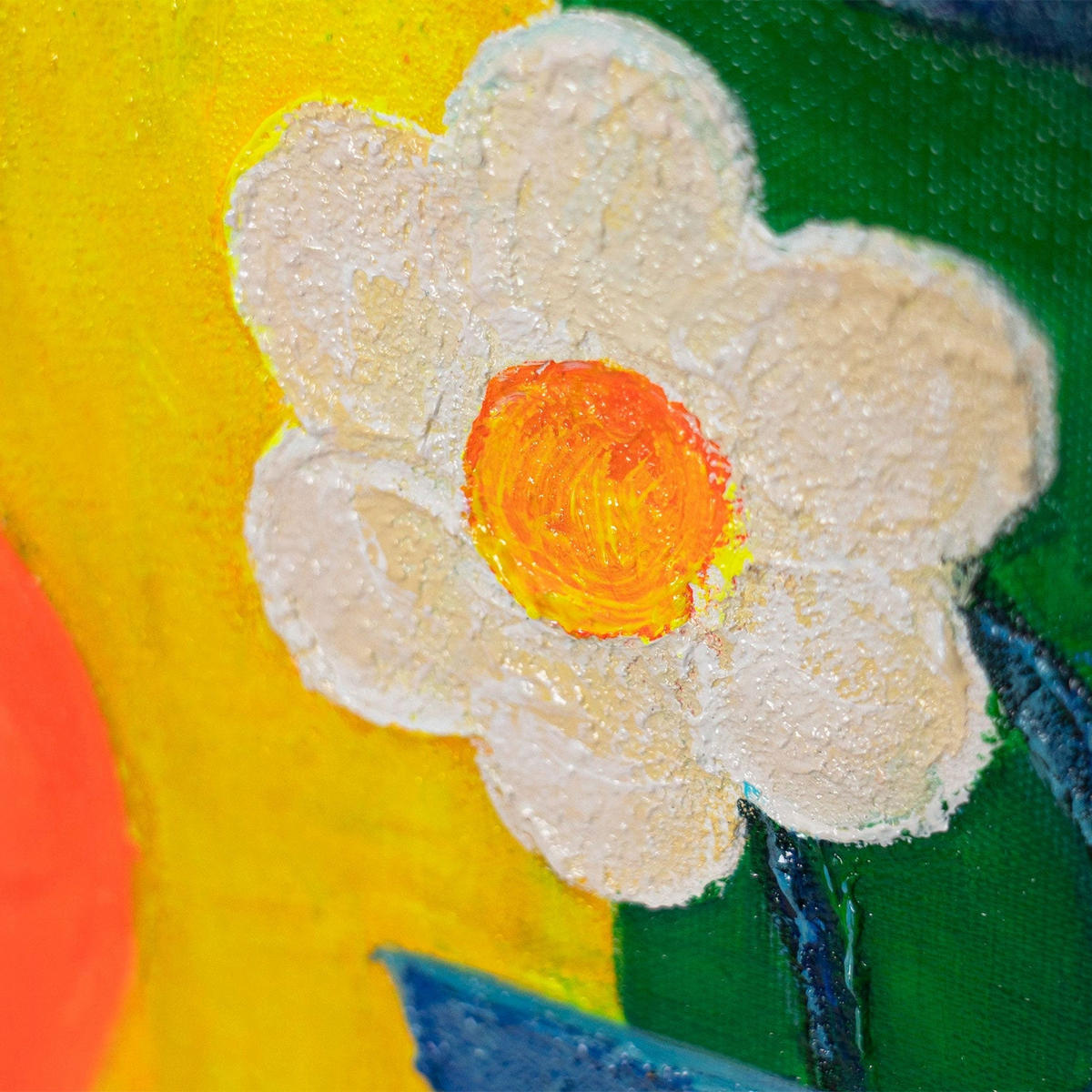 GEMÄLDE Sommerliche Inspiration Schattenfugenrahmen Eichefarben 5-teilig - Eichefarben, Holz (120/60cm) - YS-art gallery