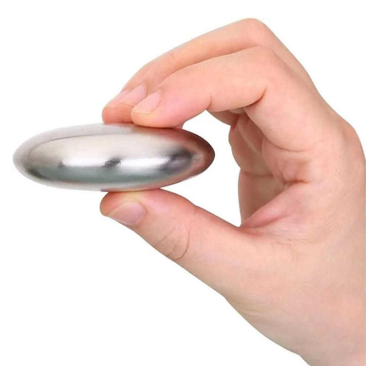 EDELSTAHLSEIFE Geruchsneutralisierend mit Ablage aus Gebürstetem Edelstahl - Silberfarben, Metall (4.4/2.2/8.8cm) - JUNG