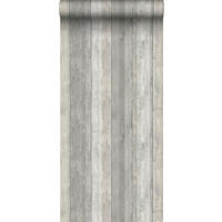 TAPETE Holzoptik 53 cm x 10 m - Grau, Papier (53/1000cm) - Sanders & Sanders
