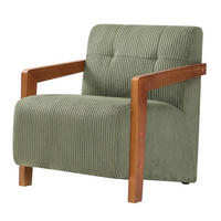 SESSEL Holz Grün - Grün, Holz (59.5/67.5/60.5cm) - Nordlys