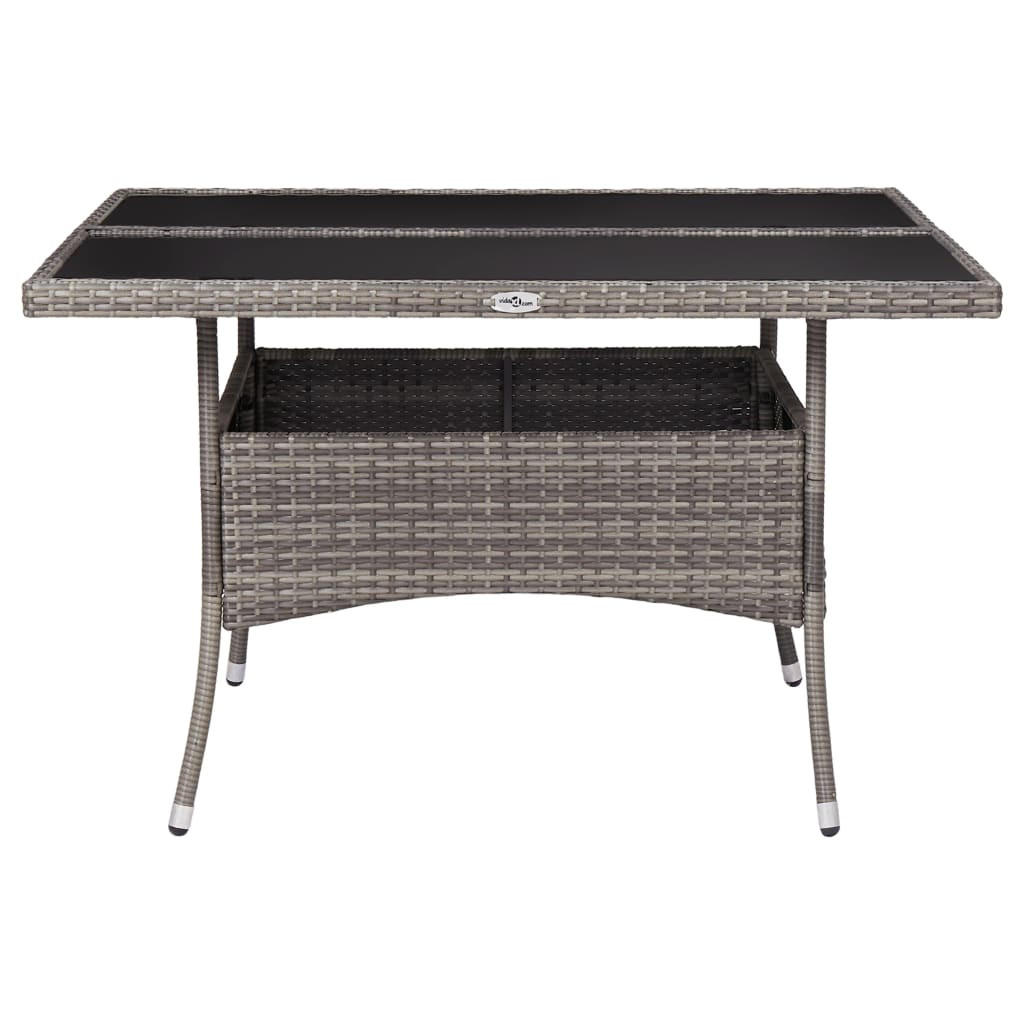 GARTENTISCH Tischrol 120/75/120 cm - Grau, Naturmaterialien (120/120/75cm) - ZMH