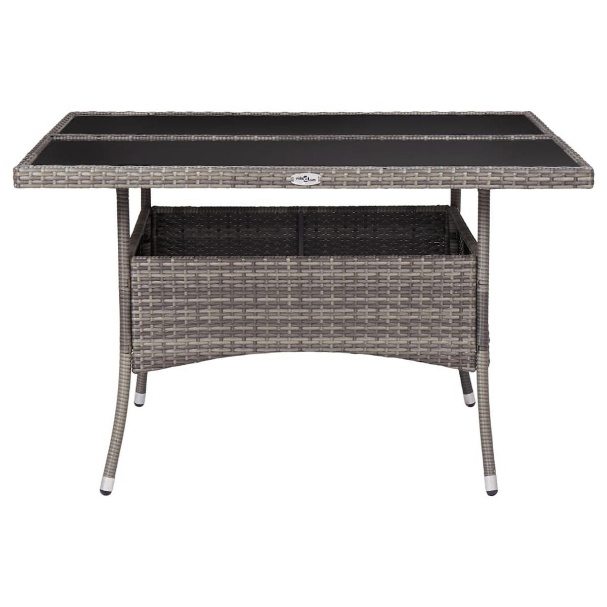 GARTENTISCH Tischrol 120/75/120 cm - Grau, Naturmaterialien (120/120/75cm) - ZMH