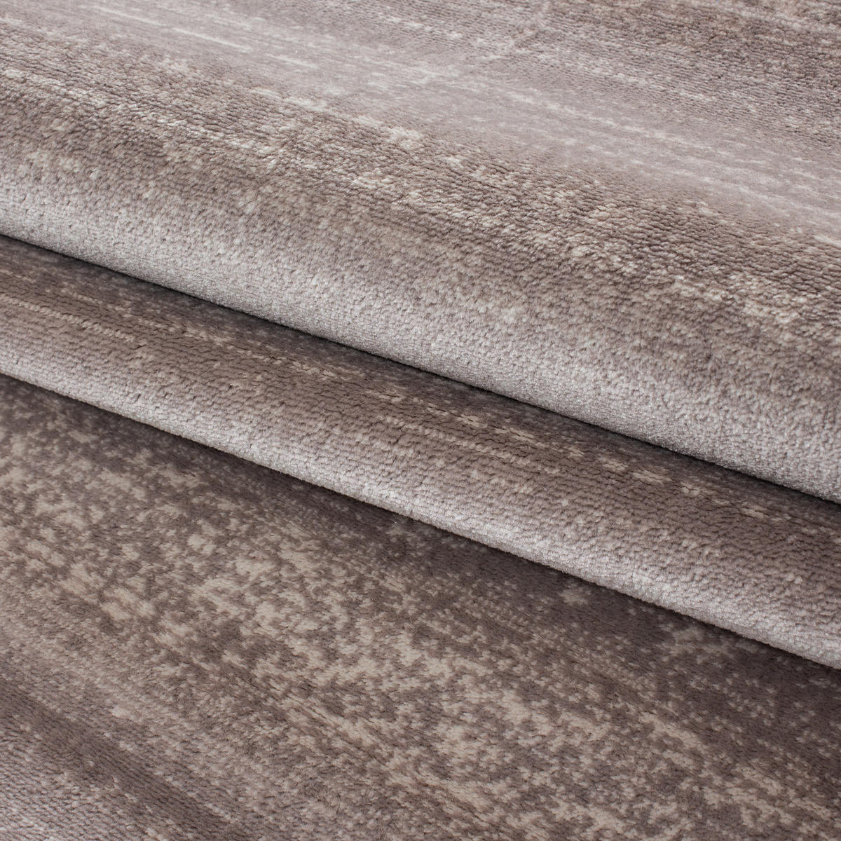 KURZFLORTEPPICH INN, einfarbig, Beige, 80 x 150 cm - Beige, Textil (80/150cm) - KADIMA DESIGN