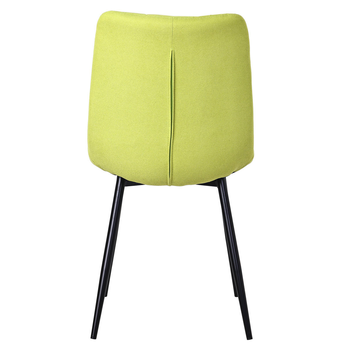 STUHL-SET 4 Stück Stoff-YZ6 - Grün, Textil (48/89/61cm) - HOMAVO
