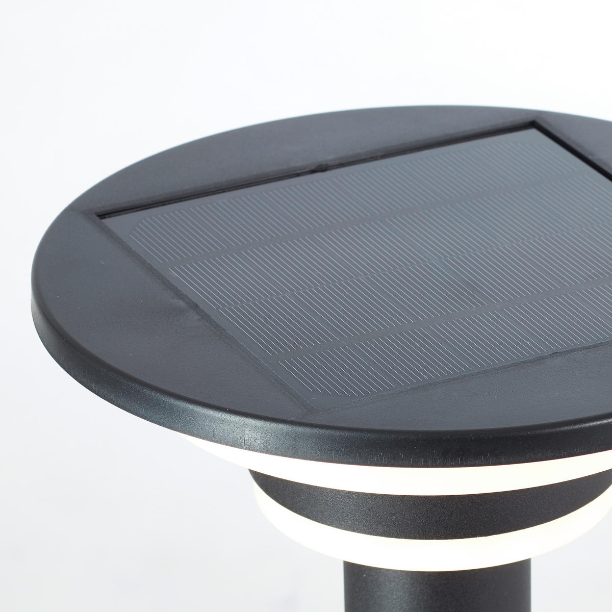 SOCKELLEUCHTE Garvina G40406/06 - Schwarz, Metall (21/21/45cm) - Brilliant