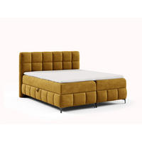 BOXBETT Sophie In Salvador - Honig, Holzwerkstoff/Textil (160/200cm) - Fun Möbel