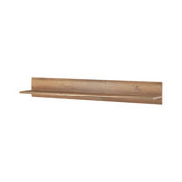 WANDREGAL Toro Eiche Grandson 160 / 22 / 22cm - Braun, Holz/Holzwerkstoff (160/22/22cm) - Feldmann-Wohnen