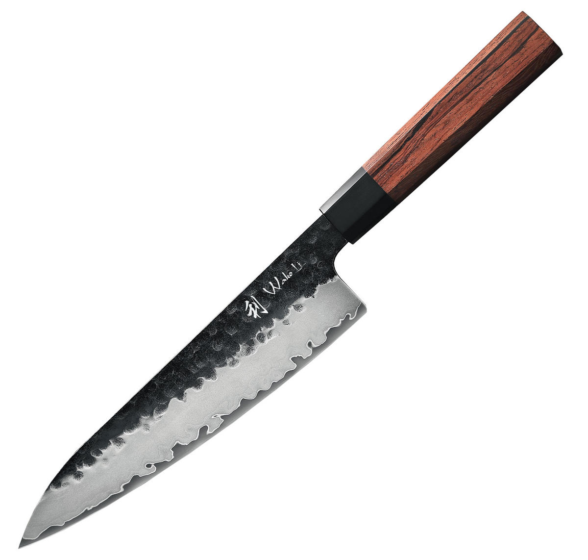 CHEFMESSER 21,5 cm - Braun, Holz/Metall (36cm) - Wakoli