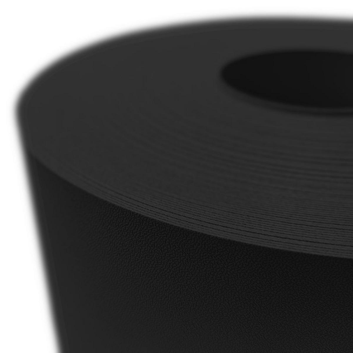 SICHTSCHUTZSTREIFEN Premium für Doppelstabmatten Zaunblende Schwarz, 50m - Schwarz, Kunststoff (5000/19cm) - ZAUN|ZU
