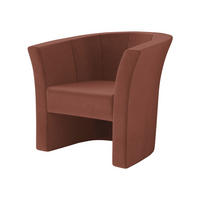 SESSEL Niko - Schwarz/Rosa, Holzwerkstoff/Kunststoff (71/76/65cm) - MIRJAN24
