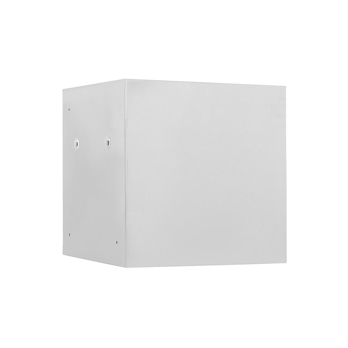 SCHLIESSFACHWÜRFEL Blocky mit Zylinderschloss + 2 Schlüssel 40x40x40cm Lichtgrau/Anthrazitgrau - Anthrazit/Grau, Metall (40/40/40cm) - PROREGAL