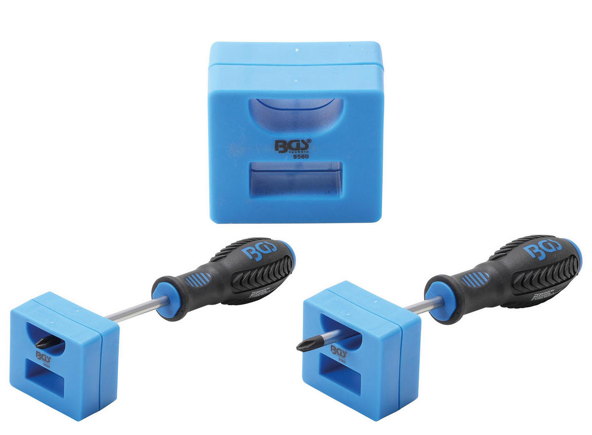 MAGNETISIERER / ENTMAGNETISIERER - Multicolor, Kunststoff/Metall (1/1cm) - BGS technic