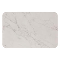 BADEMATTE Kieselgur Lea, Diatomit, Marmor, 60 x 39 cm - Grau, Kunststoff (39/60cm) - 5five Simply Smart