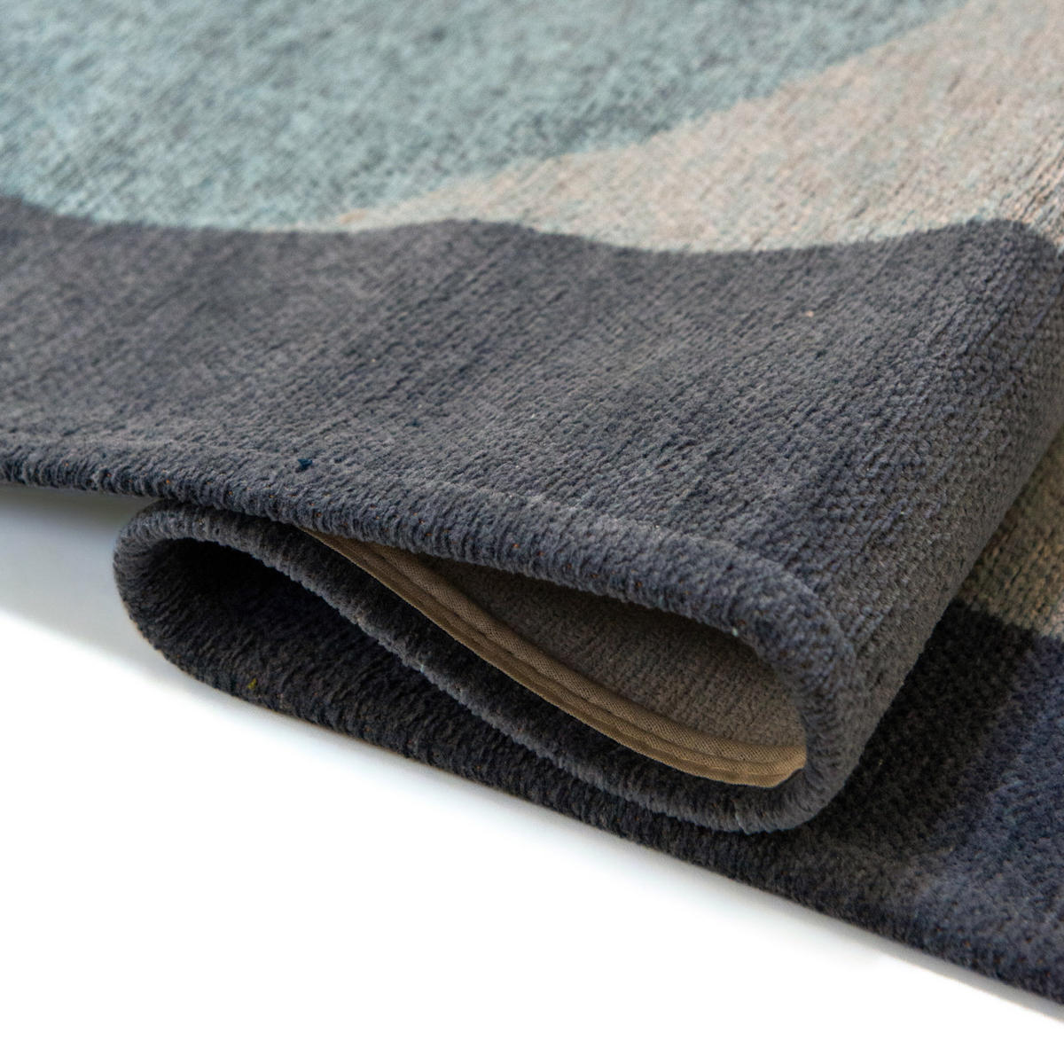 TEPPICH Poum Poum Clear Sky 170/240 cm - Blau, Textil (170/240cm) - Lola&Moi