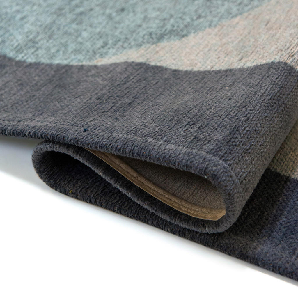 Thumbnail - Lola&Moi Teppich, Blau, Textil, 140x200 cm, ISO 9001, Teppiche & Böden, Teppiche