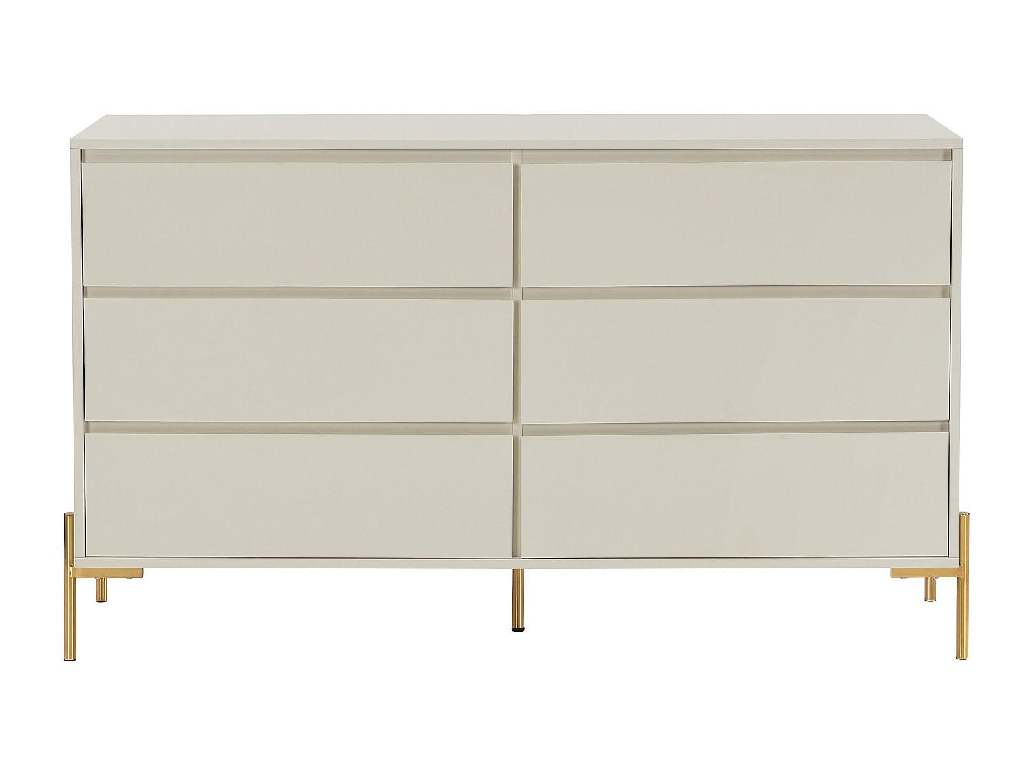 Vente-Unique Kommode Beige 140x82x40 cm