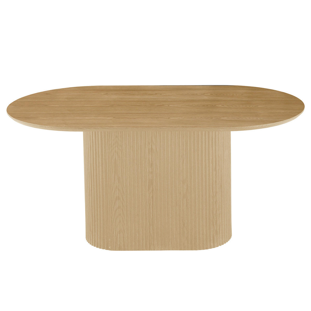 ESSTISCH - MDF - Eichefarben, Holzwerkstoff (90/160/75cm) - home24