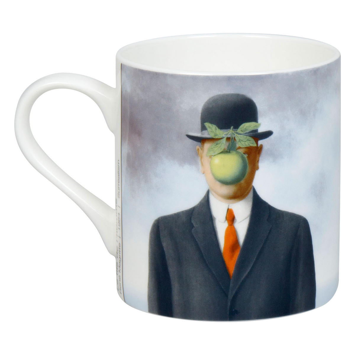KAFFEEBECHER Le fils de l homme - Rene Magritte, in Geschenkbox - Naturfarben, Keramik (0.4L) - Könitz