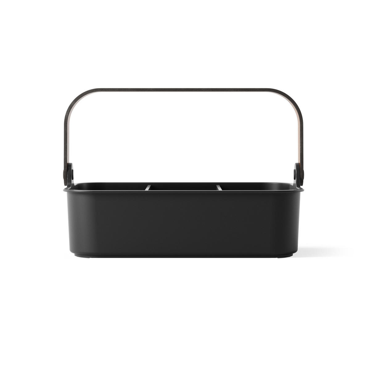 KOSMETIK-ORGANIZER Bellwood, Schwarz / Walnuss - Schwarz, Kunststoff (27/25/37cm) - Umbra