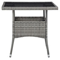 GARTENTISCH Tischhart 80/75/80 cm - Grau, Naturmaterialien (80/80/75cm) - ZMH